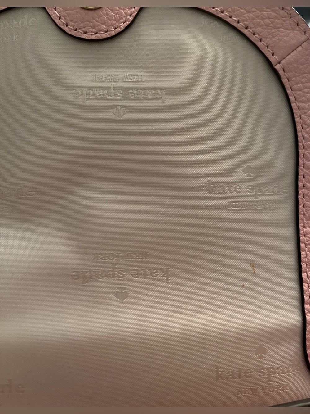 Kate Spade Blush Pink Pebbled Leather Crossbody Bag - Picture 5 of 5